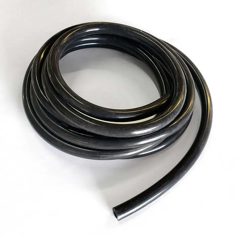 Ticon Industries 6Mm (1/4") Black Silicone Hose – 50-Foot Roll, High-Temp Rated 1