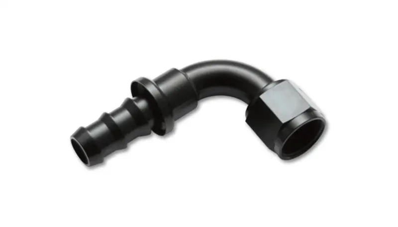 Vibrant Aluminum -6An 90-Degree Push-On Hose Fitting 1