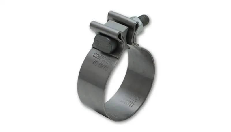 Vibrant Stainless Steel Accuseal Exhaust Clamp For 2-Inch Od Tubing (1-Inch Wide Band) 1