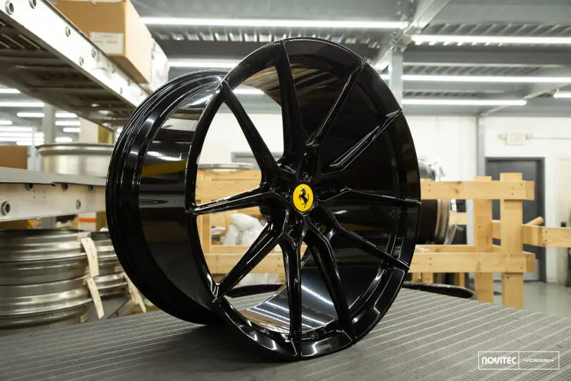 Vossen X Novitec Nf9 Gloss Black Forged Alloy Wheel – 21X10 1