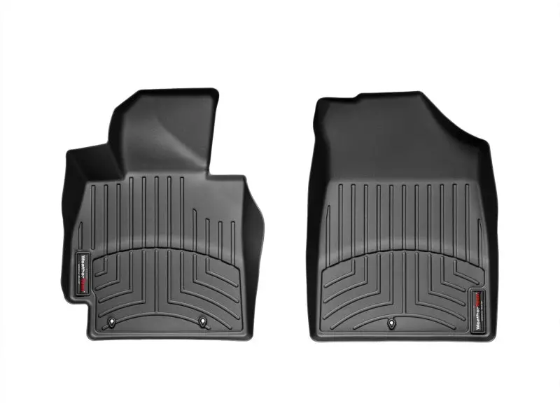 Weathertech Black Floorliner For 2012+ Hyundai Veloster (Front Fit) 1