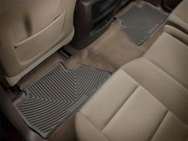 Weathertech Cocoa Rubber Floor Mats For 2012–2015 Bmw 6 Series (Rear Fit) 1