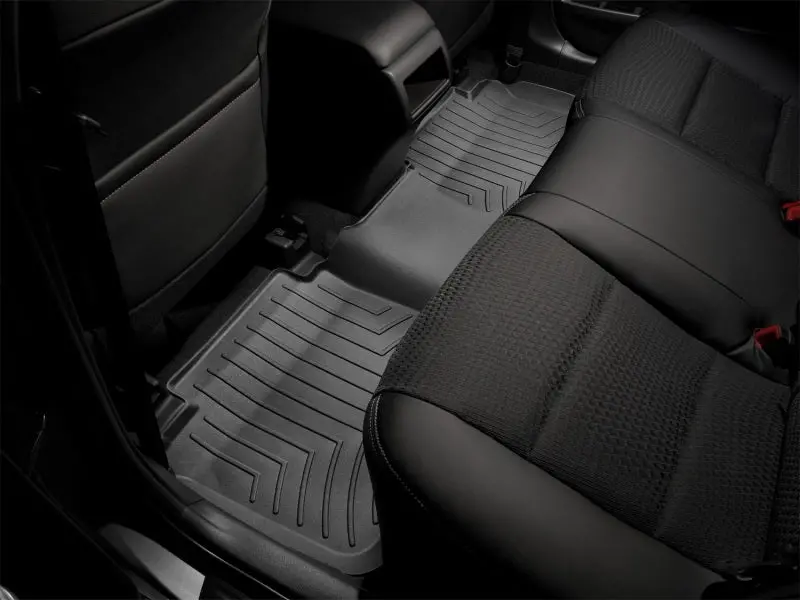 Weathertech Rear Floorliner For 2009+ Toyota Venza – Black Heavy-Duty Thermoplastic 1