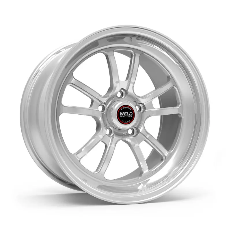 Weld S70 Rt-S Polished Aluminum Wheel – 17X10", 5X120 Bolt Pattern, 7.2" Backspace 1