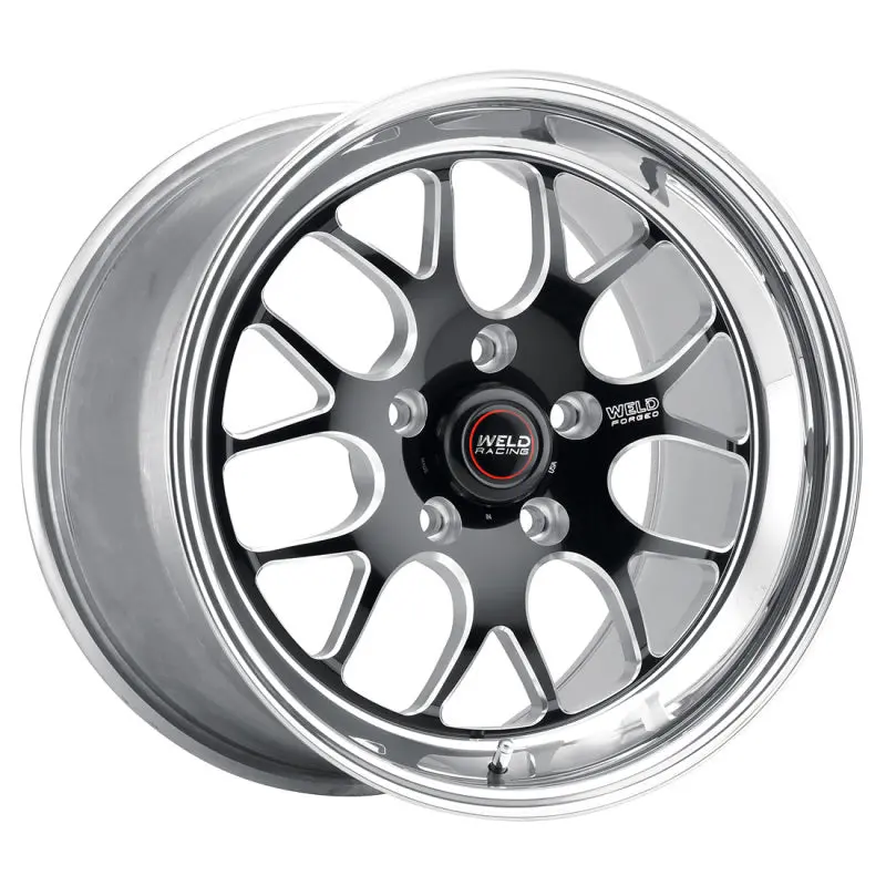 Weld S77 Forged Aluminum Wheel – 18X11.5", 5X4.75", 8.2" Backspace, Matte Black Finish 2