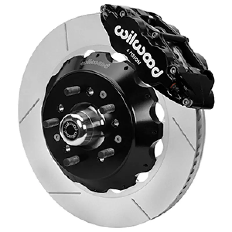 Wilwood Forged 6-Piston Superlite Caliper With Srp72 Vented & Spec37 Slotted Rotor — 14.00×1.25" 1