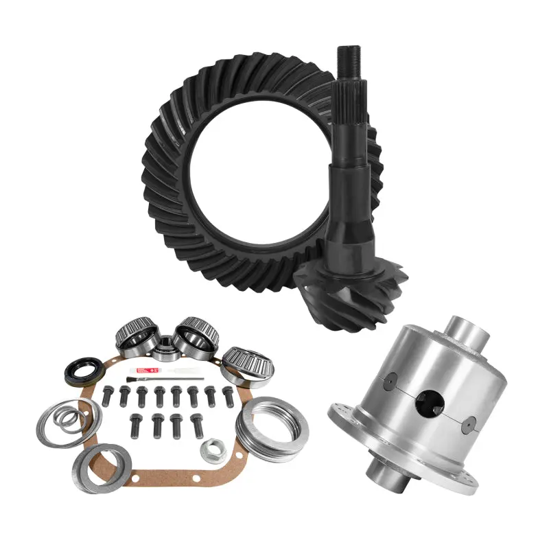 Yukon Positraction Rear Ring And Pinion Install Kit For Ford 10.5" Axle – 3.73 Ratio, 35-Spline 1